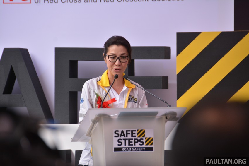 Michelle Yeoh: Spend on car safety, not car stereos 442338