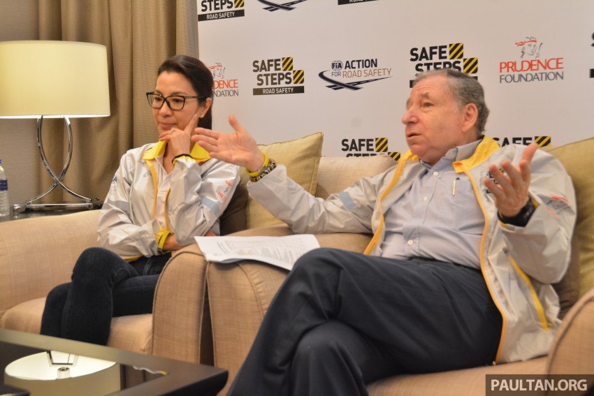 Michelle Yeoh: Spend on car safety, not car stereos 442344