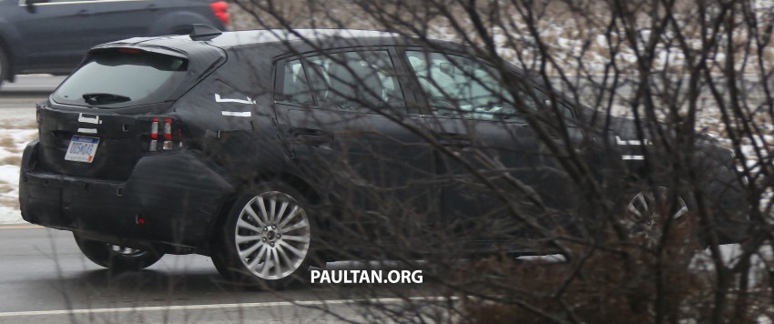 SPIED: 2017 Subaru Impreza hatch caught on road 448473
