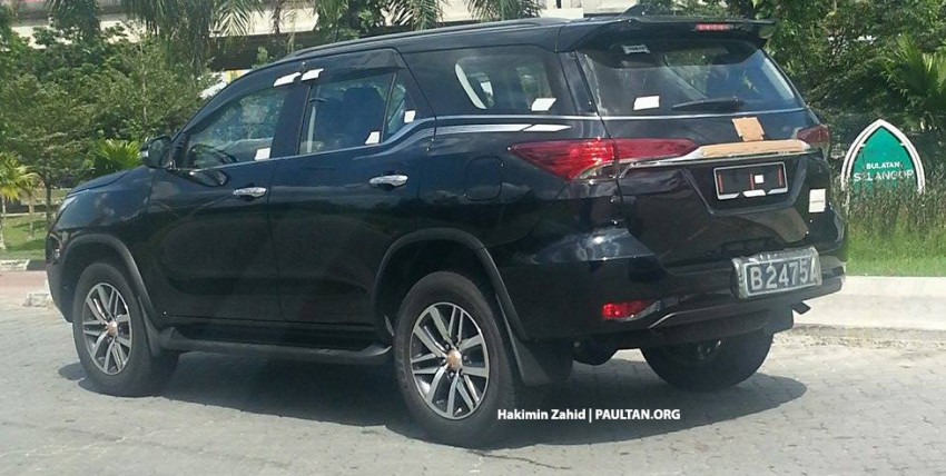 SPYSHOT: Toyota Fortuner kelihatan di Shah Alam! 440988