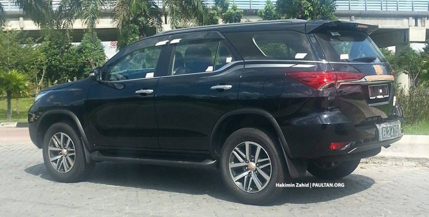 SPYSHOT: Toyota Fortuner kelihatan di Shah Alam! 440989