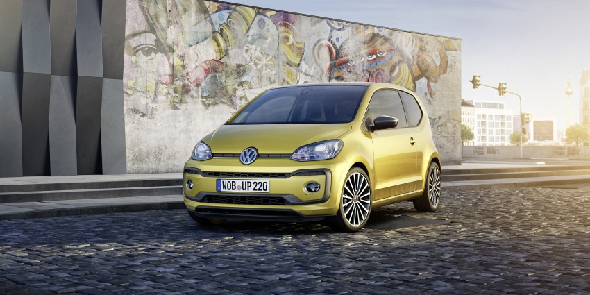 Volkswagen up! facelift unveiled with new 1.0 TSI mill 445963