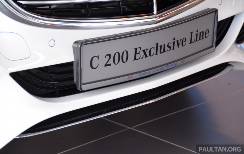 W205 Mercedes-Benz C200 Exclusive in M’sia, RM253k 446870
