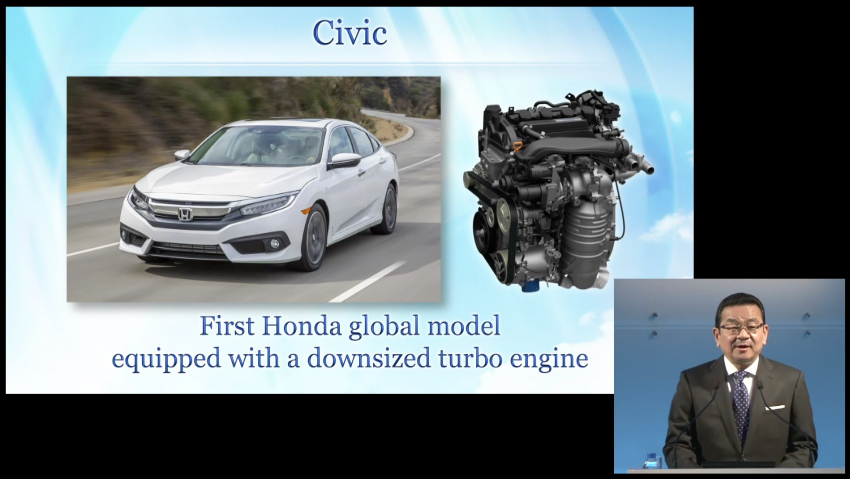 Next-gen Honda Accord and CR-V to be built on new Civic’s platform and use downsized turbo engine 447272