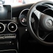 Mercedes-Benz C200 Avantgarde diperkemaskinikan – roda lebih besar, kurang krom, ekzos berkembar