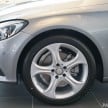 W205 Mercedes-Benz C200 Avantgarde updated – bigger 18-inch wheels, less chrome, twin exhaust