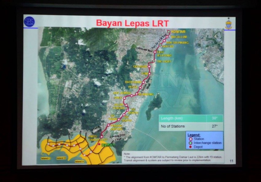 Penang public transport plan revealed – LRT, BRT, monorail and trams to connect island to mainland 454984