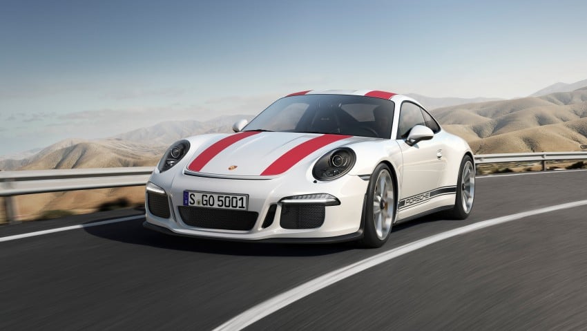 Porsche 911 R makes Geneva debut – 500 hp, manual 451911