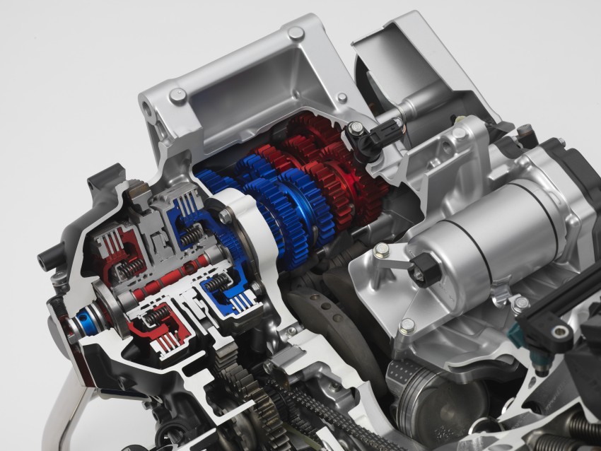 Honda dalam usaha lengkapkan jentera dua roda mereka dengan transmisi klac berkembar (DCT) 466691