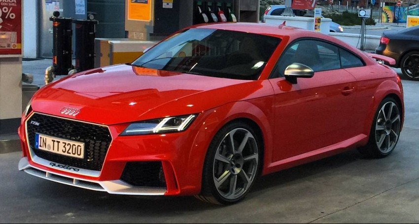 SPIED: 2016 Audi TT RS spotted undisguised in Spain 460606