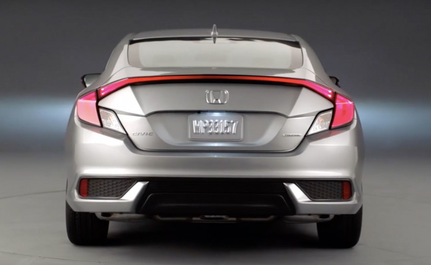 VIDEO: All-new 2016 Honda Civic Coupe walk-around 461388