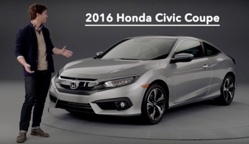 VIDEO: All-new 2016 Honda Civic Coupe walk-around 461361