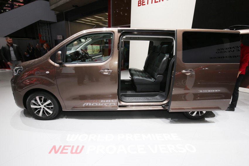 Toyota Proace debuts in Geneva with up to nine seats 456478