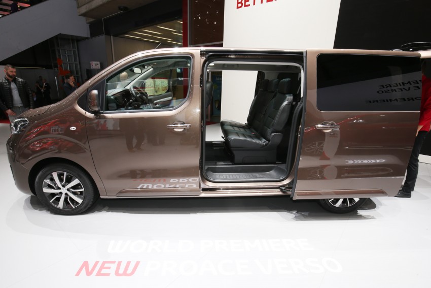 Toyota Proace debuts in Geneva with up to nine seats 456479
