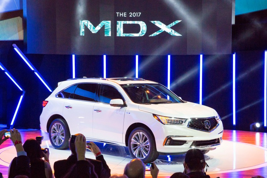 Acura MDX facelift debuts – new looks, hybrid power 466430