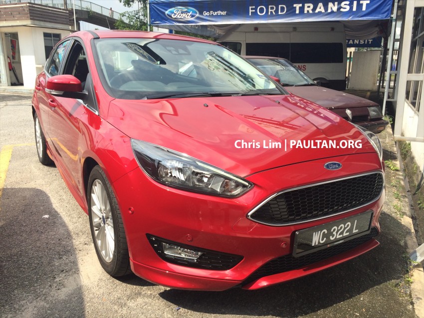 SPIED: Ford Focus facelift in Malaysian showroom – interior revealed, shows SYNC 2, Active Parking Assist 455070