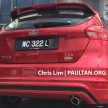 SPIED: Ford Focus facelift in Malaysian showroom – interior revealed, shows SYNC 2, Active Parking Assist