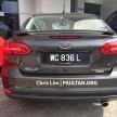SPIED: Ford Focus facelift di Malaysia – ruang dalaman didedah, ada SYNC 2, Bantuan Parkir Aktif