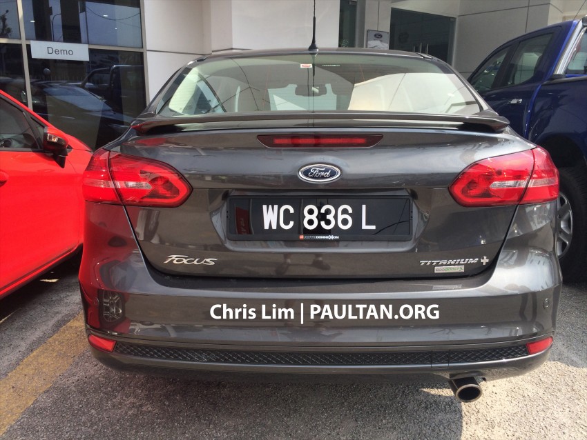 SPIED: Ford Focus facelift in Malaysian showroom – interior revealed, shows SYNC 2, Active Parking Assist 455076
