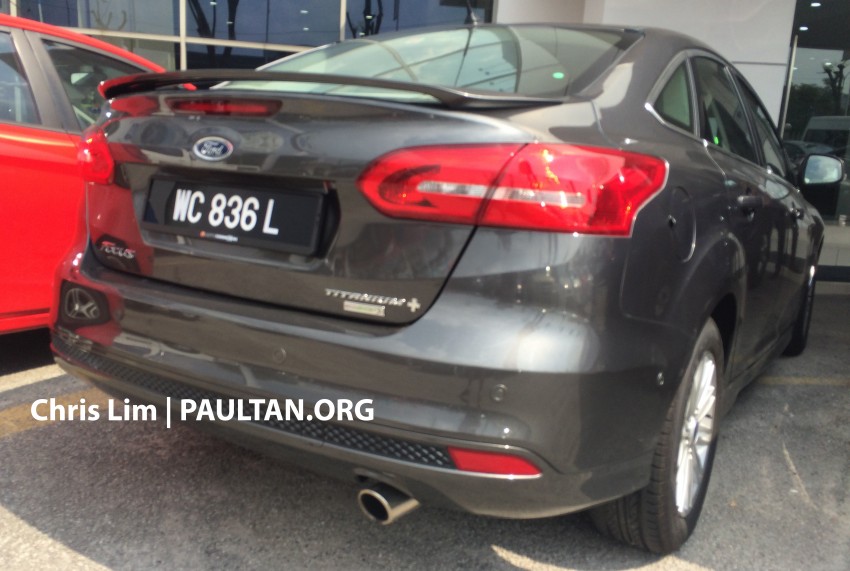 SPIED: Ford Focus facelift in Malaysian showroom – interior revealed, shows SYNC 2, Active Parking Assist 455077