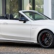 Mercedes-AMG C63 Cabriolet gets topless in New York
