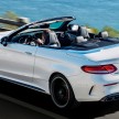 Mercedes-AMG C63 Cabriolet gets topless in New York