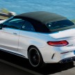 Mercedes-AMG C63 Cabriolet gets topless in New York