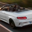 Mercedes-AMG C63 Cabriolet gets topless in New York