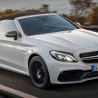 Mercedes-AMG C63 Cabriolet gets topless in New York
