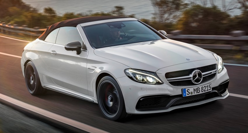 Mercedes-AMG C63 Cabriolet gets topless in New York 466187