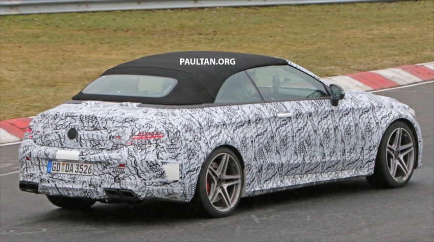 SPIED: Mercedes-AMG C63 Cabrio at the Green Hell 464566
