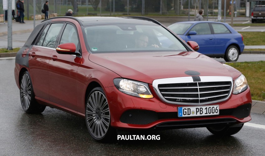 SPIED: S213 Mercedes E-Class Estate is almost naked 469848