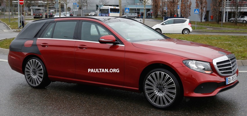 SPIED: S213 Mercedes E-Class Estate is almost naked 469850