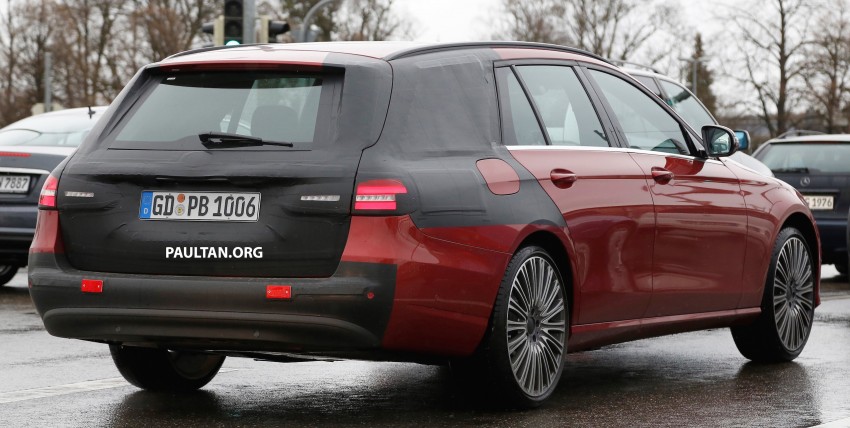 SPIED: S213 Mercedes E-Class Estate is almost naked 469853
