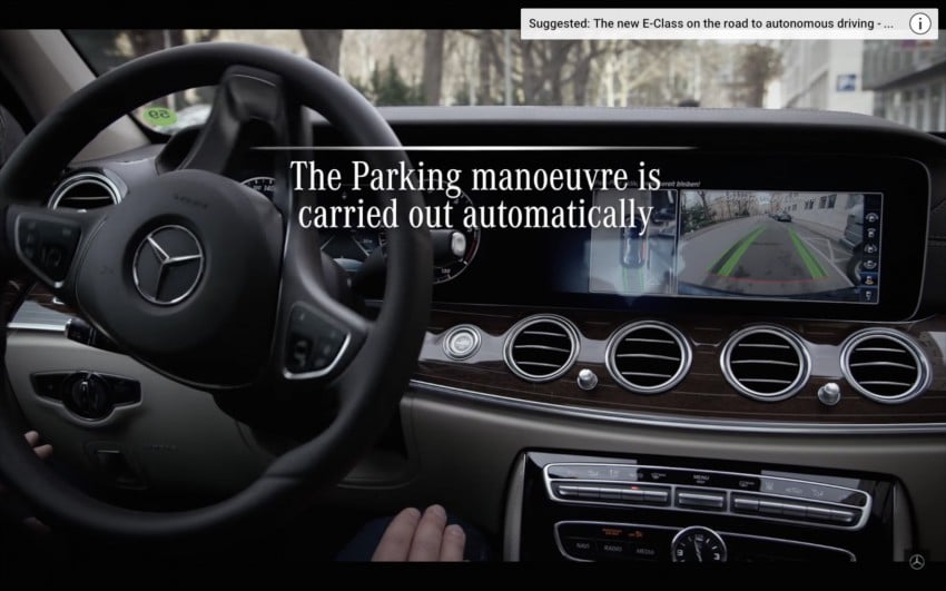 VIDEO: W213 Mercedes E-Class Remote Parking Pilot 456624