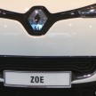 Renault Zoe electric vehicle now available in Malaysia from RM146k – 210 km range, 87 hp and 220 Nm