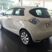 Renault Zoe electric vehicle now available in Malaysia from RM146k – 210 km range, 87 hp and 220 Nm