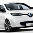 Renault Zoe electric vehicle now available in Malaysia from RM146k – 210 km range, 87 hp and 220 Nm