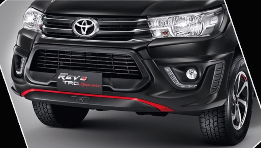 Toyota Hilux TRD Sportivo baharu lebih sporty diperkenalkan di Bangkok Motor Show 2016 464418