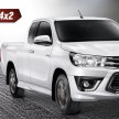 Toyota Hilux TRD Sportivo baharu lebih sporty diperkenalkan di Bangkok Motor Show 2016
