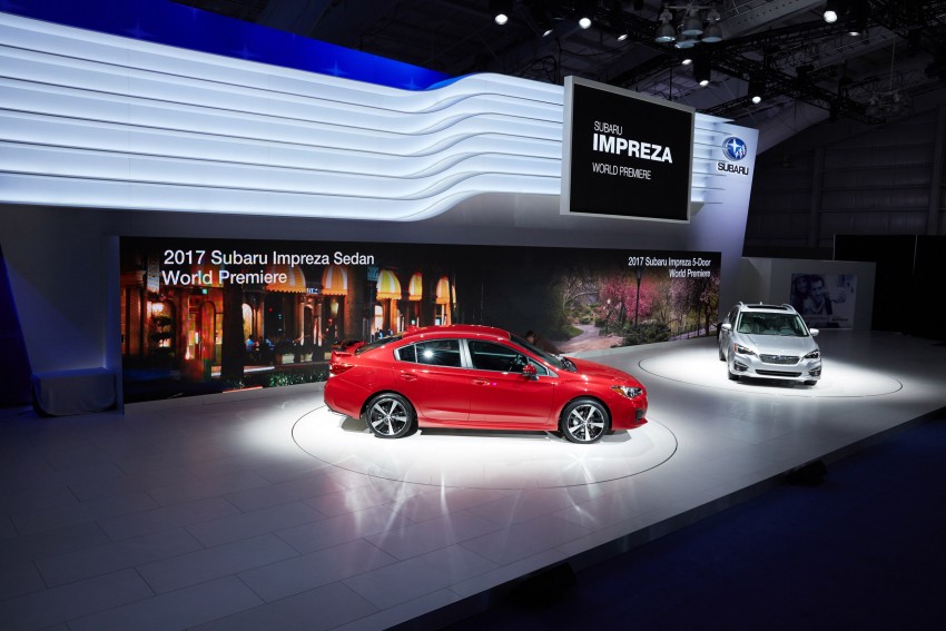 2017 Subaru Impreza sedan and hatch go live in NY Image #465836
