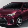 2017 Toyota Corolla facelift for North America revealed, plus a 50th anniversary Special Edition