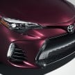2017 Toyota Corolla facelift for North America revealed, plus a 50th anniversary Special Edition