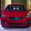Subaru Impreza 2017 dilancarkan di Singapura – sedan dan hatchback; NA 1.6L dan 2.0L CVT dengan AWD