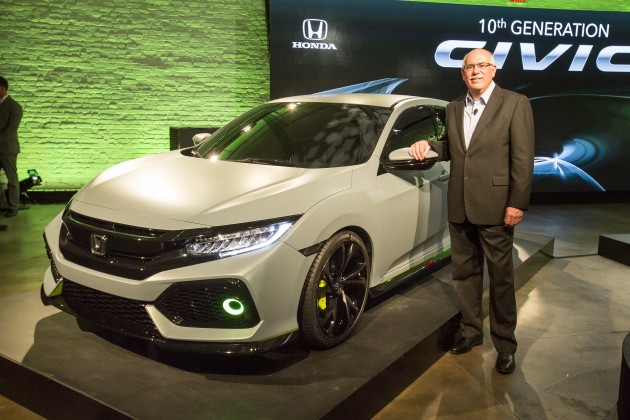 2017 Honda Civic Hatchback Prototype