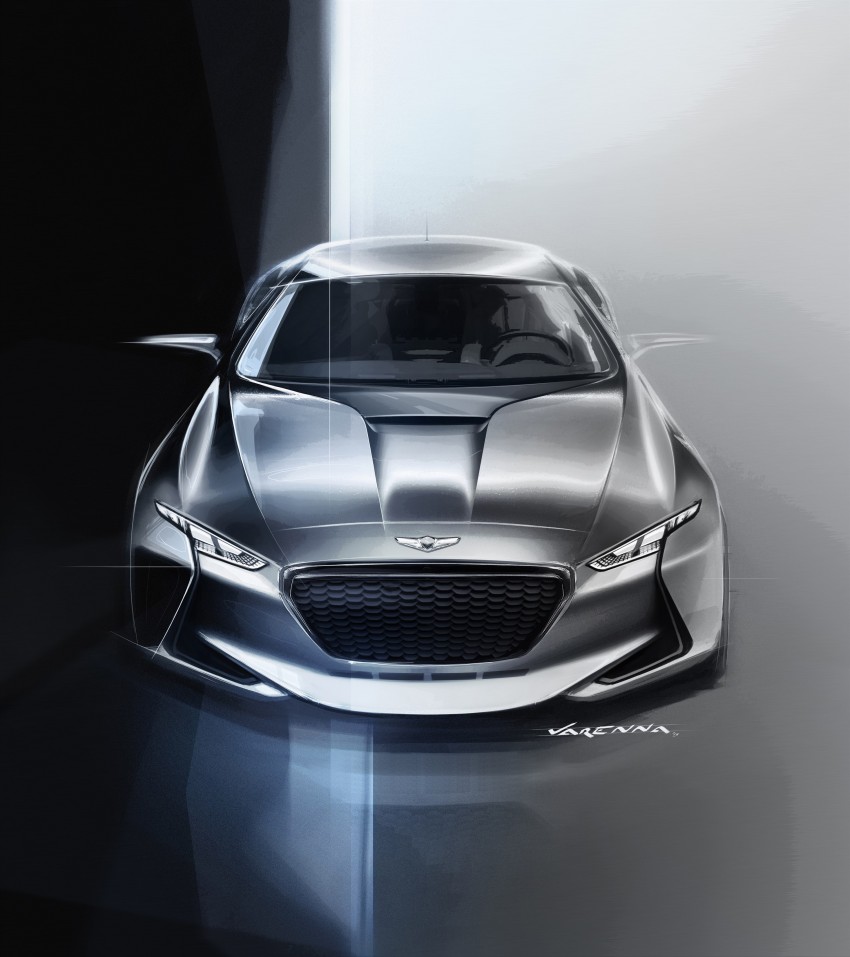 Genesis New York Concept hints at BMW 3 Series rival 466288