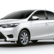 2016 Toyota Vios introduced for the Thai market – now with 1.5L Dual VVT-i, CVT, VSC across the range