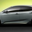Imej paten Honda Civic 2017 bayangan versi produksi