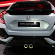 Honda Civic Hatchback Prototype goes live in Geneva; early 2017 launch for Europe, US market to follow