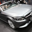 Mercedes-Benz C-Class Cabriolet debuts in Geneva